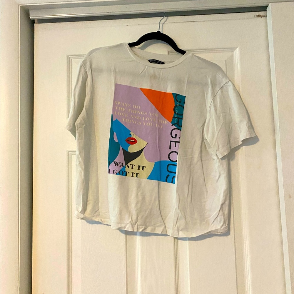 Cute graphic tee
